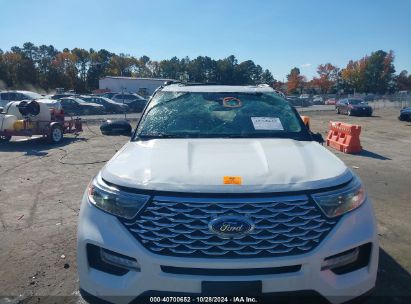 Lot #2992816781 2020 FORD EXPLORER PLATINUM