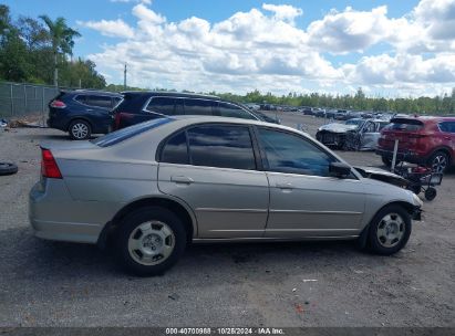 Lot #2995280866 2005 HONDA CIVIC HYBRID