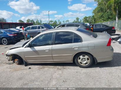 Lot #2995280866 2005 HONDA CIVIC HYBRID