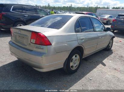 Lot #2995280866 2005 HONDA CIVIC HYBRID