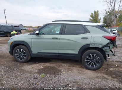 Lot #3057076175 2024 CHEVROLET TRAILBLAZER AWD ACTIV