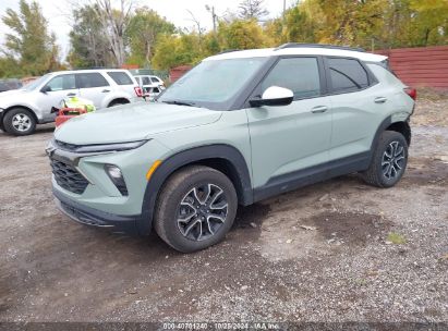 Lot #3057076175 2024 CHEVROLET TRAILBLAZER AWD ACTIV