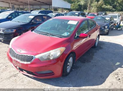 Lot #2978106853 2016 KIA FORTE LX