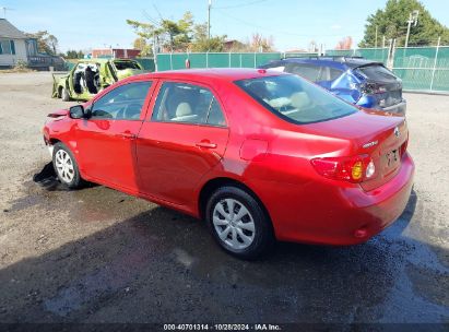 Lot #2992822656 2009 TOYOTA COROLLA LE