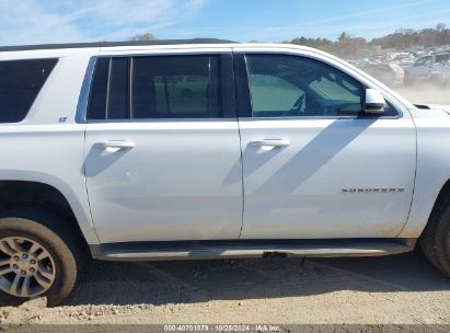 Lot #3051077431 2015 CHEVROLET SUBURBAN 1500 LT