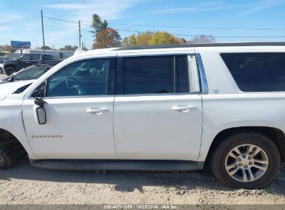 Lot #3051077431 2015 CHEVROLET SUBURBAN 1500 LT