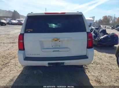 Lot #3051077431 2015 CHEVROLET SUBURBAN 1500 LT