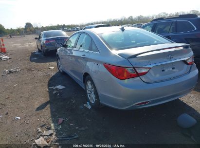 Lot #3026982741 2013 HYUNDAI SONATA GLS