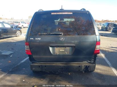 Lot #2992822645 2001 MERCEDES-BENZ ML 320