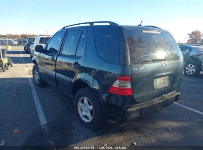 Lot #2992822645 2001 MERCEDES-BENZ ML 320