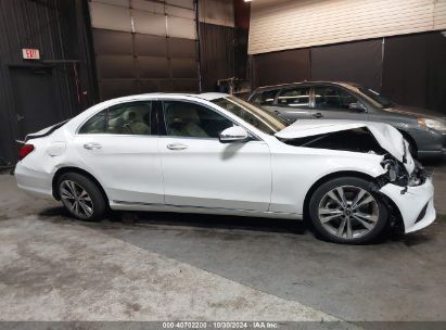 Lot #2995296721 2019 MERCEDES-BENZ C 300 4MATIC