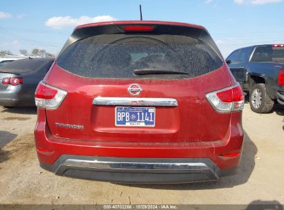 Lot #3035085335 2015 NISSAN PATHFINDER S