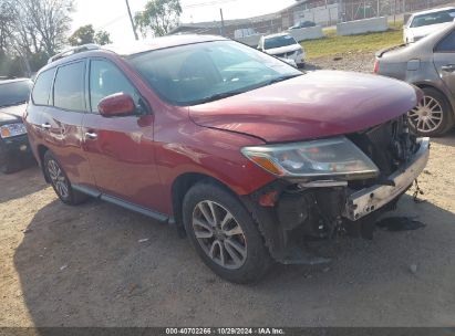 Lot #3035085335 2015 NISSAN PATHFINDER S