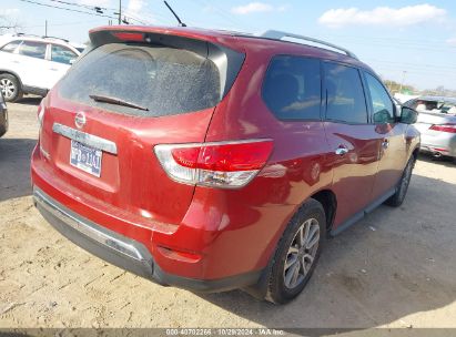 Lot #3035085335 2015 NISSAN PATHFINDER S