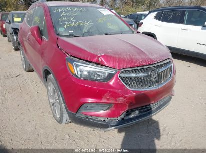 Lot #3035075188 2019 BUICK ENCORE FWD PREFERRED