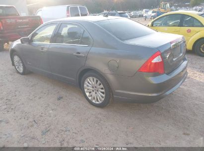 Lot #3056473180 2011 FORD FUSION HYBRID