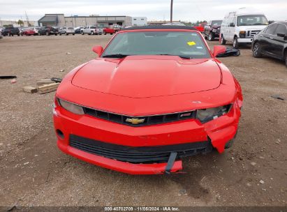 Lot #3035085333 2014 CHEVROLET CAMARO 2LT