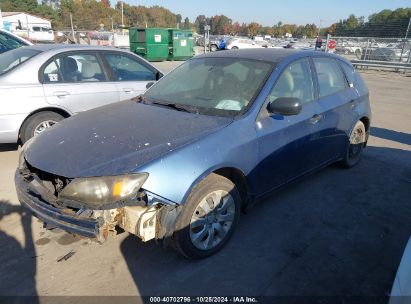 Lot #2992822639 2008 SUBARU IMPREZA 2.5I