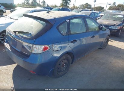 Lot #2992822639 2008 SUBARU IMPREZA 2.5I