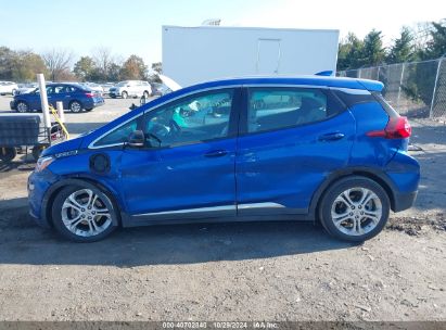 Lot #2995296991 2019 CHEVROLET BOLT EV LT