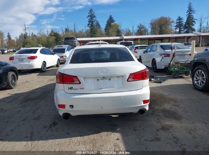 Lot #3050075126 2011 LEXUS IS 350