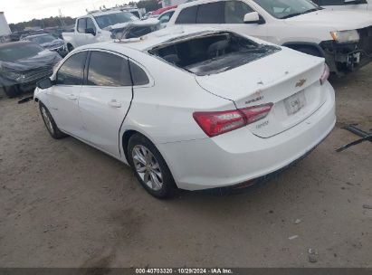 Lot #3035075163 2021 CHEVROLET MALIBU FWD LT