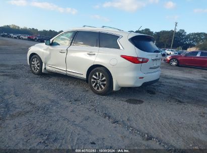 Lot #2995296983 2015 INFINITI QX60