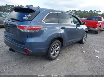 Lot #2995296981 2015 TOYOTA HIGHLANDER LE PLUS V6