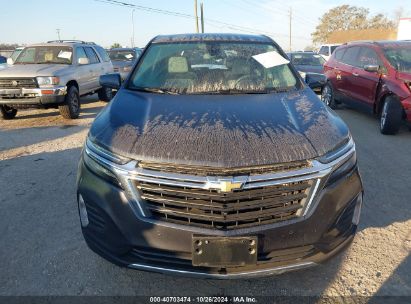 Lot #3037546972 2022 CHEVROLET EQUINOX AWD LT