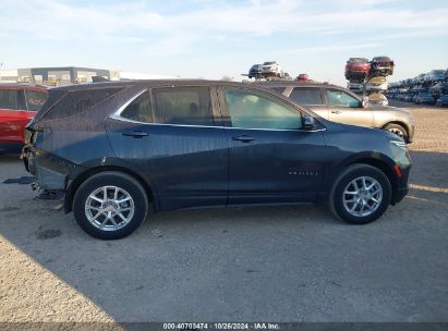 Lot #3037546972 2022 CHEVROLET EQUINOX AWD LT