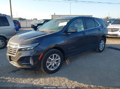 Lot #3037546972 2022 CHEVROLET EQUINOX AWD LT