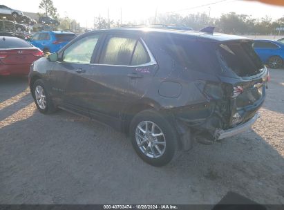 Lot #3037546972 2022 CHEVROLET EQUINOX AWD LT