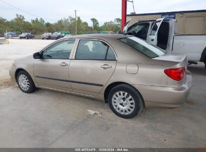 Lot #2995296977 2007 TOYOTA COROLLA CE