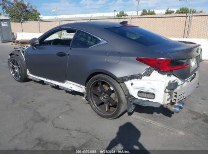 Lot #2996535770 2015 LEXUS RC F