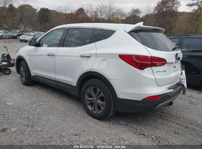 Lot #2995296974 2015 HYUNDAI SANTA FE SPORT 2.4L