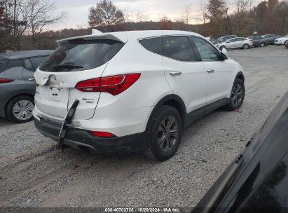 Lot #2995296974 2015 HYUNDAI SANTA FE SPORT 2.4L