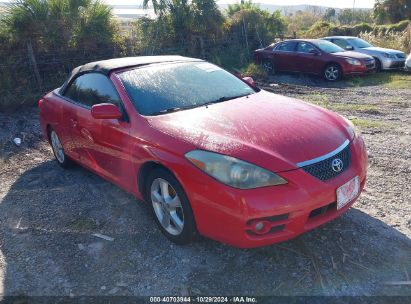 Lot #2995296962 2007 TOYOTA CAMRY SOLARA SLE