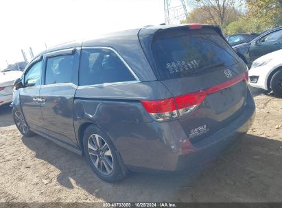 Lot #3035075138 2015 HONDA ODYSSEY TOURING/TOURING ELITE