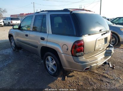 Lot #2990352819 2003 CHEVROLET TRAILBLAZER LS