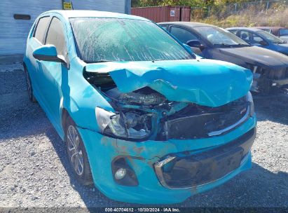 Lot #2995296912 2020 CHEVROLET SONIC FWD  LT 5-DOOR