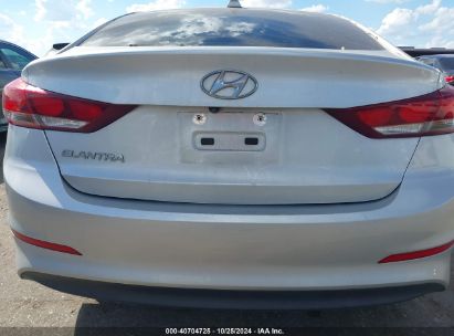 Lot #3035085307 2018 HYUNDAI ELANTRA SEL