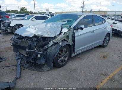 Lot #3035085307 2018 HYUNDAI ELANTRA SEL