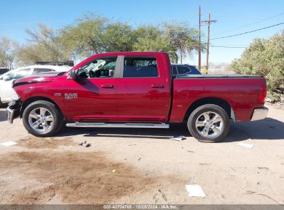 Lot #2990356264 2019 RAM 1500 CLASSIC BIG HORN  4X2 5'7 BOX