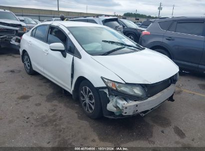 Lot #2994067988 2014 HONDA CIVIC LX