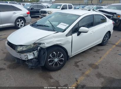 Lot #2994067988 2014 HONDA CIVIC LX