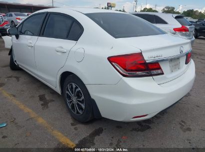 Lot #2994067988 2014 HONDA CIVIC LX