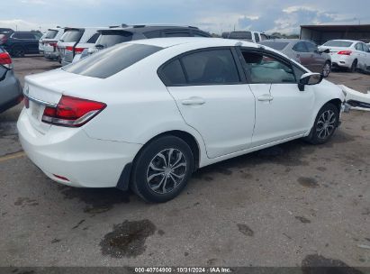 Lot #2994067988 2014 HONDA CIVIC LX