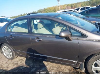 Lot #3035075101 2009 HONDA CIVIC LX