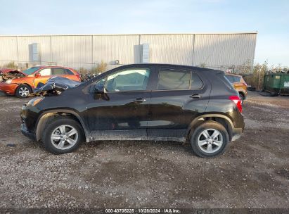 Lot #3037546930 2022 CHEVROLET TRAX AWD LS