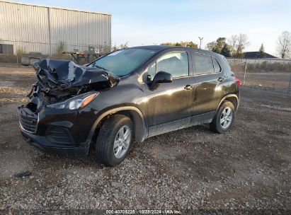 Lot #3037546930 2022 CHEVROLET TRAX AWD LS